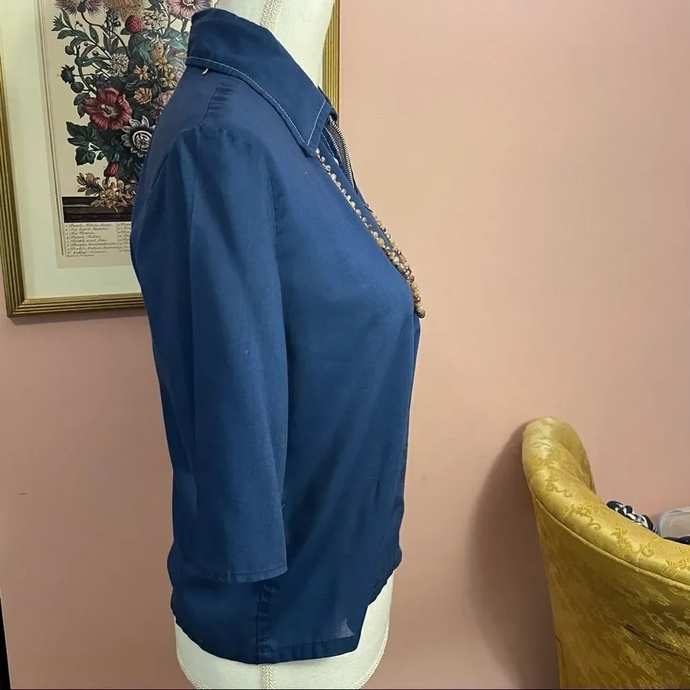 Vintage 1970s Permanent Press Brand Shirt